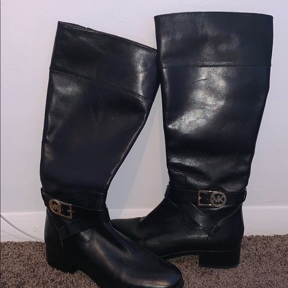 Michael Kors Hardland Riding Boots Size 7M - Picture 1 of 3